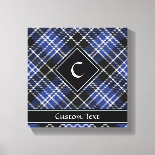 Clan Clark Tartan Canvas Afdruk (Voorkant)