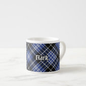 Clan Clark Tartan Espresso Kop (Voorkant rechts)