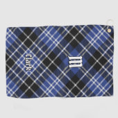 Clan Clark Tartan Golfhanddoek (Horizontaal)