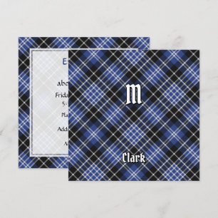 Clan Clark Tartan Kaart