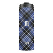 Clan Clark Tartan Thermosbeker (Voorkant)