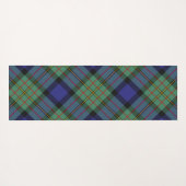 Clan Clark Tartan Yogamat (Achterkant (horizontaal))