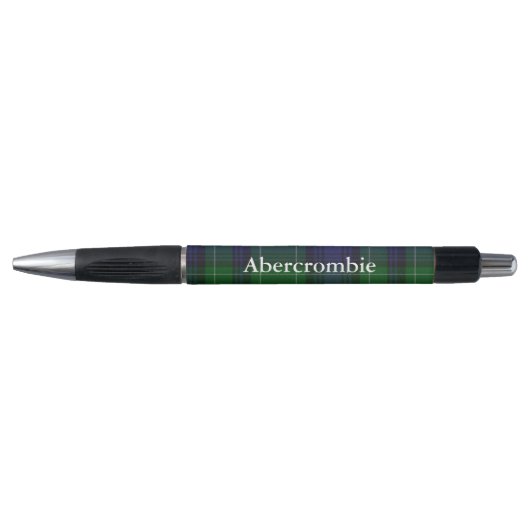 Clan classique Abercrombie Tartan Plaid Stylo pers (Devant)