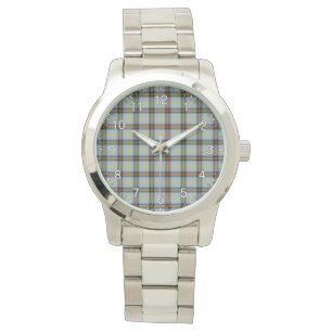 Clan classique intemporel Bell Tartan Plaid Montre