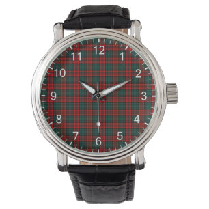 Clan classique intemporel Carr Tartan Plaid Montre