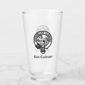 Clan Cochrane Crest Badge Glas (Achterkant)