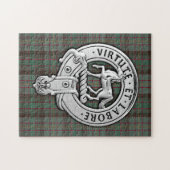 Clan Cochrane Crest & Hunting Tartan Legpuzzel (Horizontaal)