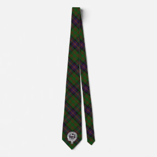 Clan Cochrane Crest & Tartan Stropdas
