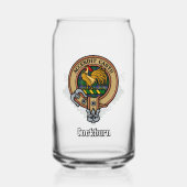 Clan Cockburn Crest sur Tartan (Recto)