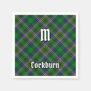 Clan Cockburn Tartan Servet
