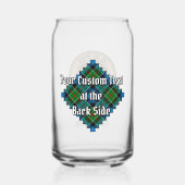 Clan Colquhoun Crest sur Tartan (Verso)