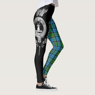 Clan Colquhoun Crest & Tartan Leggings
