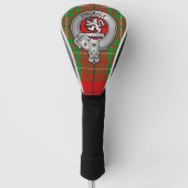 Clan Comyn | Cumming Crest & Tartan Golfheadcover (Voorkant)