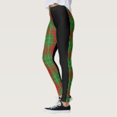 Clan Comyn | Cumming Crest & Tartan Leggings (Links)
