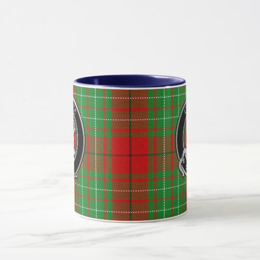 Clan Comyn | Cumming Crest & Tartan Mok (Midden)