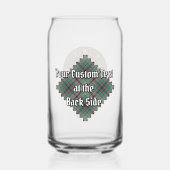 Clan Craig Crest sur Tartan (Verso)