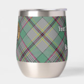 Clan Craig Crest sur Tartan (Gauche)