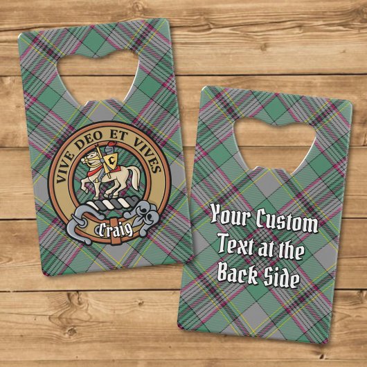 Clan Craig Crest sur Tartan