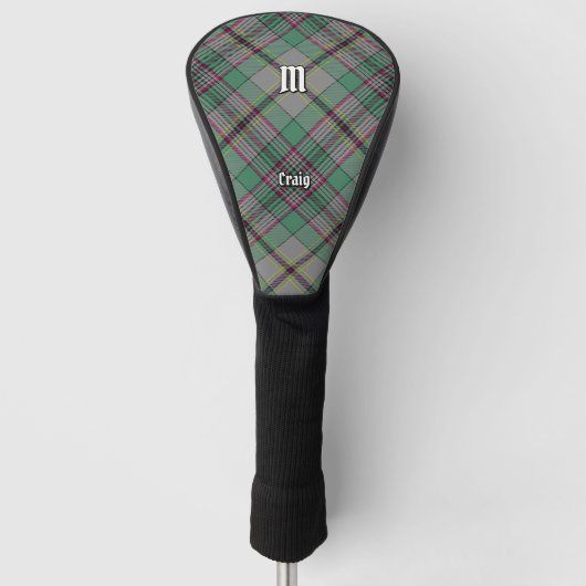 Clan Craig Golf Head Hoesje Golfheadcover (Voorkant)