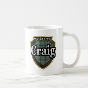 Clan Craig Scottish Dynasty Tartan Mokken Cups