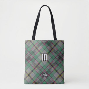 Clan Craig Tartan Canvas tas