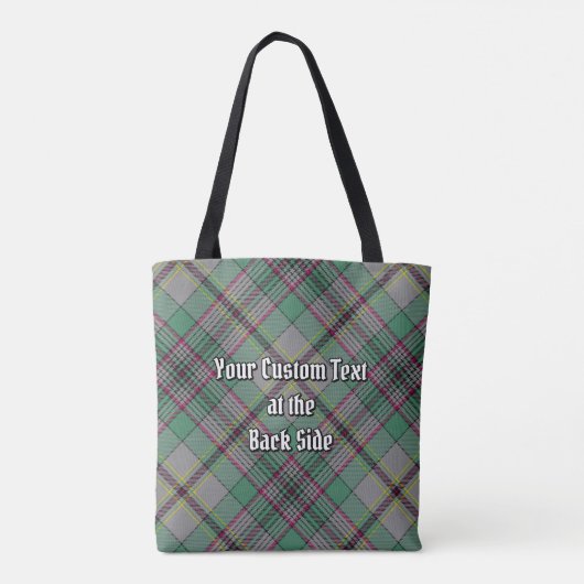 Clan Craig Tartan Canvas tas (Achterkant)