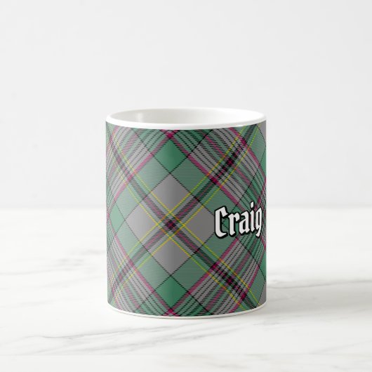 Clan Craig Tartan Coffee Mug (Centre)