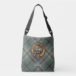 Clan Craig Tartan Crossbody Tas