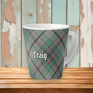 Clan Craig Tartan Latte Mok