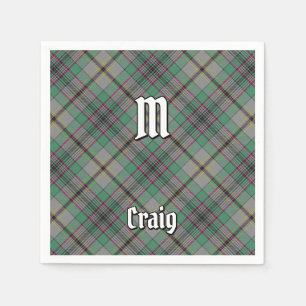 Clan Craig Tartan Napkins Servet