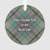 Clan Craig Tartan Ornament (achterkant)