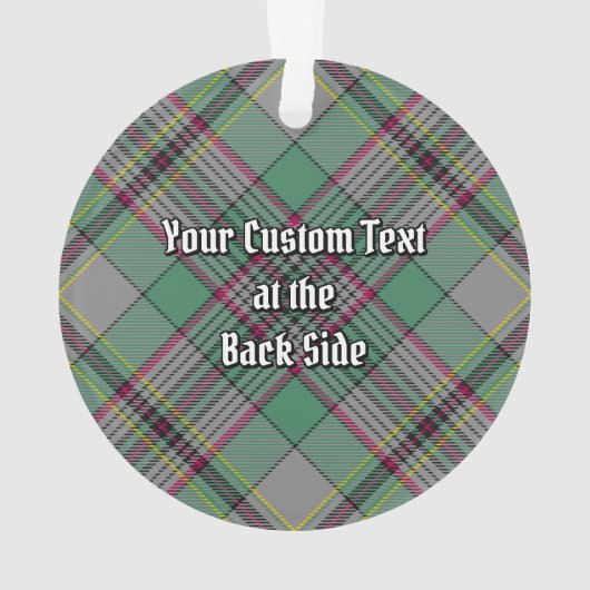 Clan Craig Tartan Ornament (achterkant)