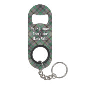 Clan Craig Tartan Sleutelhanger Bottle Open Mini Flessenopener (Achterkant)