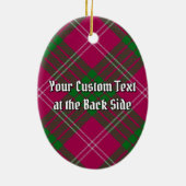 Clan Crawford Crest Ceramic Ornament (Achterkant)