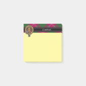 Clan Crawford Crest Post-it Notes (Voorkant)