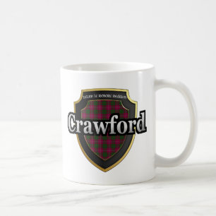 Clan Crawford Dynastie écossaise Tartan Mugs Cups
