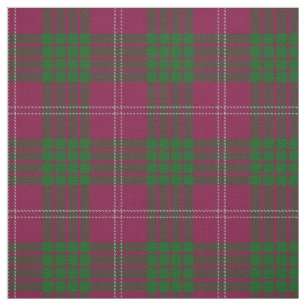 Clan Crawford Scottish Tartan Play Fabric Stof