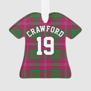 Clan Crawford Tartan Christmas Jersey