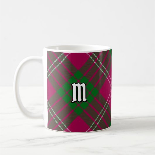 Clan Crawford Tartan Coffee Mok (Links)
