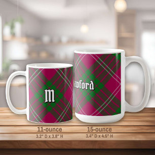 Clan Crawford Tartan Coffee Mug