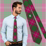 Clan Crawford Tartan Cravate<br><div class="desc">Clan Crawford traditionnel tartan aux couleurs modernes. monogramme personnalisé.</div>