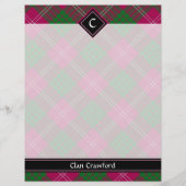 Clan Crawford Tartan Flyer (Achterkant)
