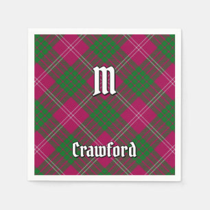 Clan Crawford Tartan Napkins Servet