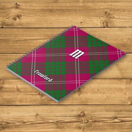 Clan Crawford Tartan Notitieboek