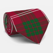 Clan Crawford Tartan Stropdas (Opgerold)
