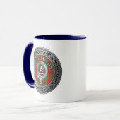 Clan Cumming Crest & Tartan Mug (Devant gauche)