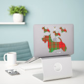 Clan Cumming Scottie Sticker (Ordinateur portable sur le bureau)