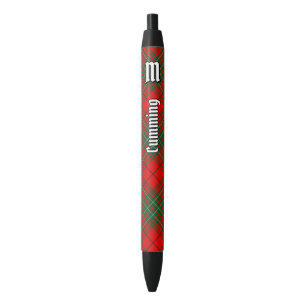 Clan Cumming Tartan Zwarte Inkt Pen