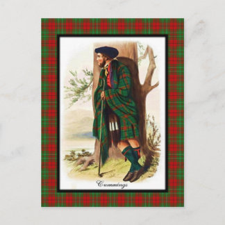 Clan Cummings Carte postale Scottish Dreams