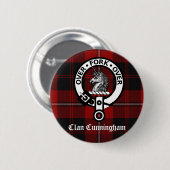 Clan Cunningham Badge & Tartan (Devant & derrière)